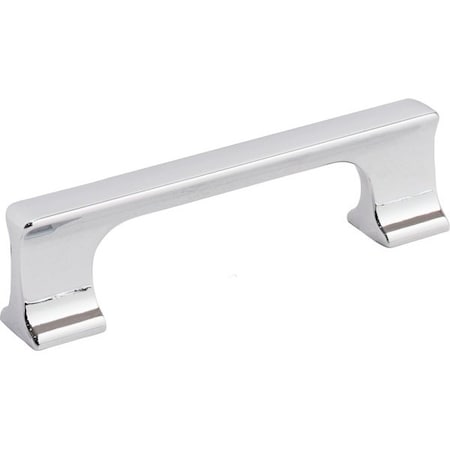 Jeffrey Alexander 96 mm Center-to-Center Polished Chrome Sullivan Cabinet Pull 752-96PC